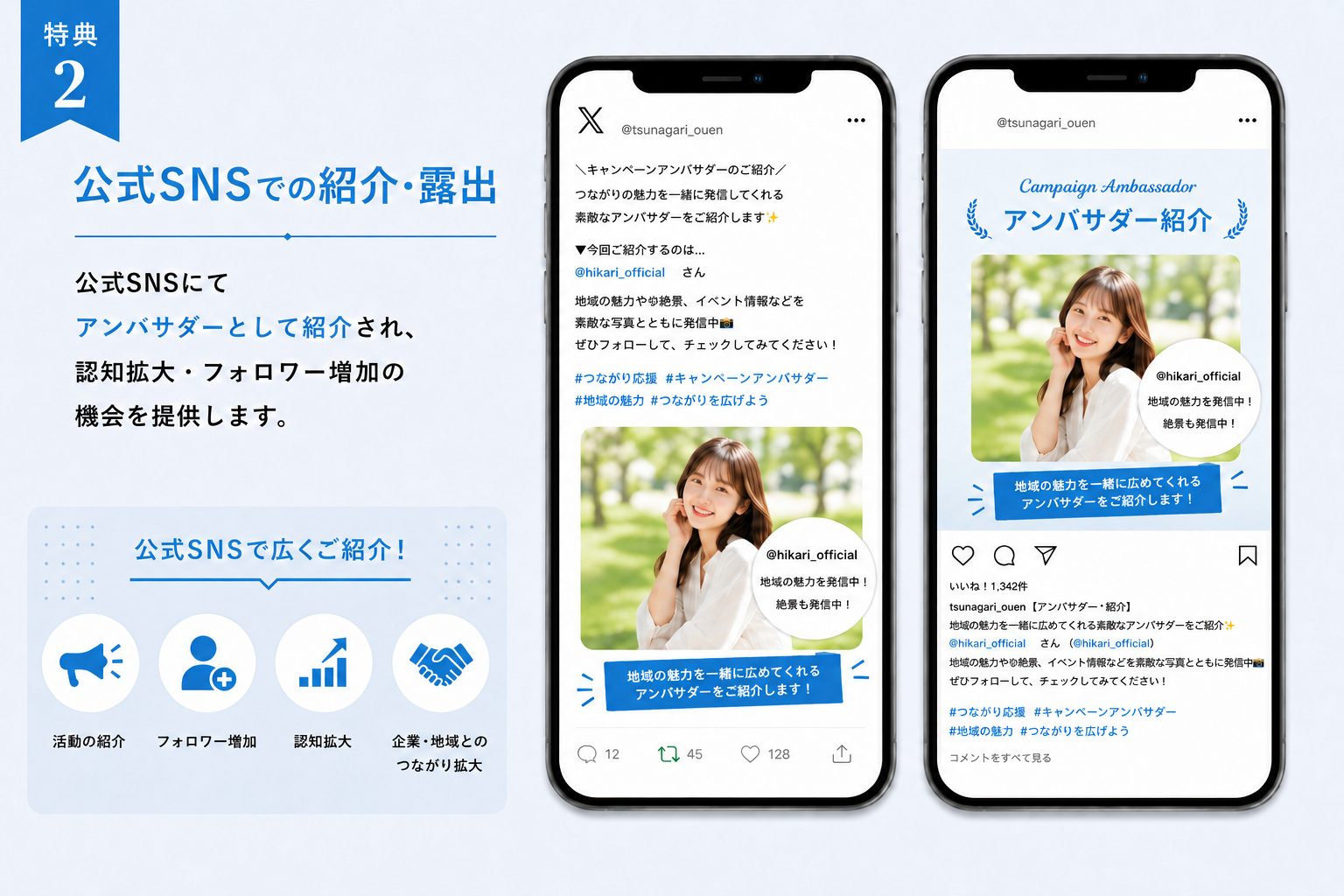 公式SNSでの紹介・露出