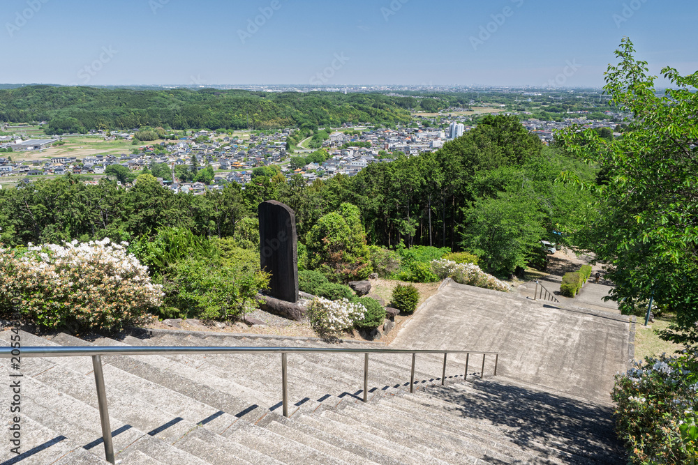 越生町の緑豊かな景色
